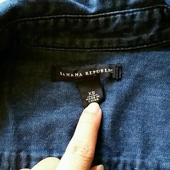 Denim button down - Picture 2 of 2